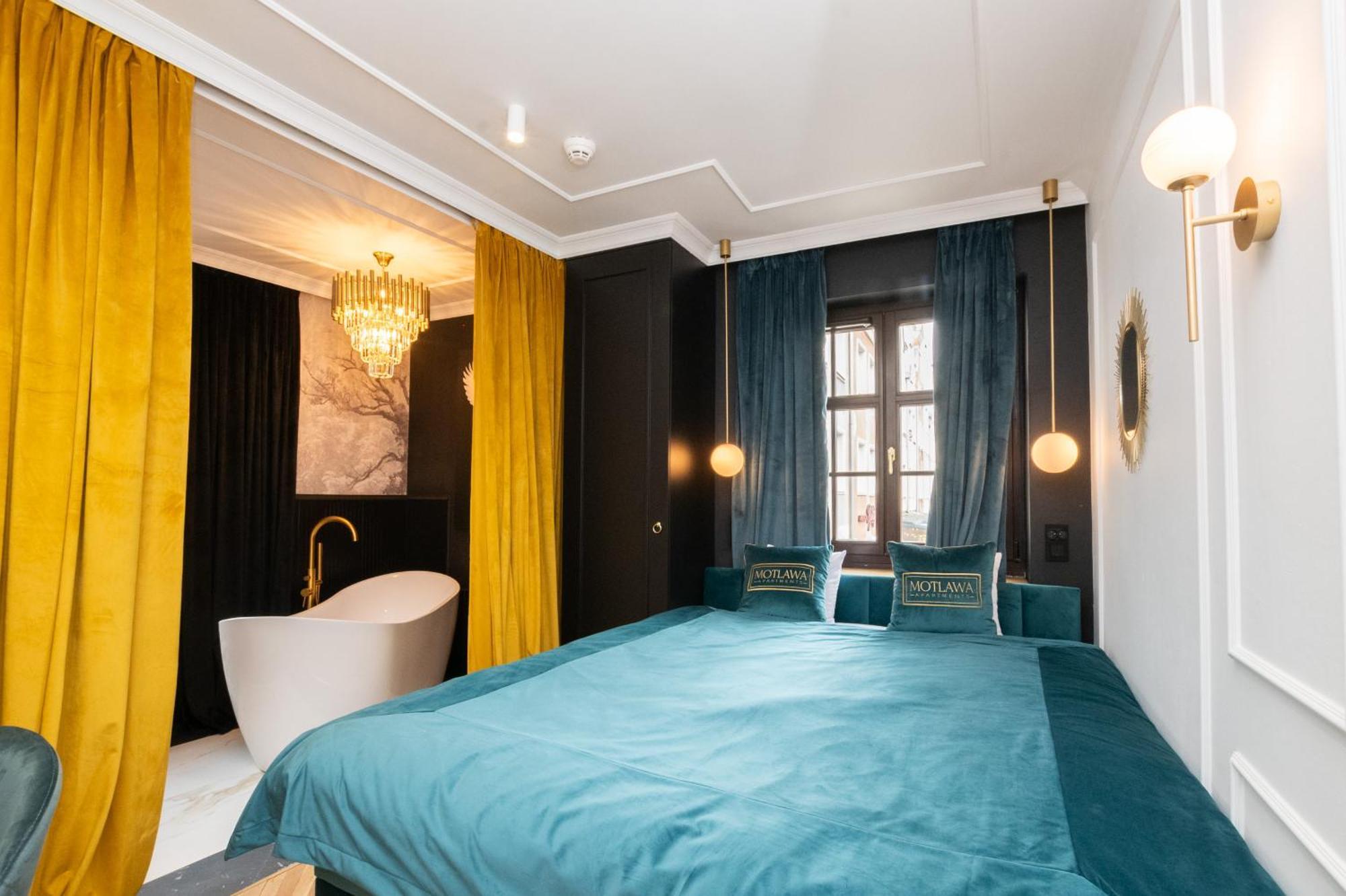 Motlawa Apartments - Old Town & River Viev, Fast Wifi Gdańsk Szoba fotó