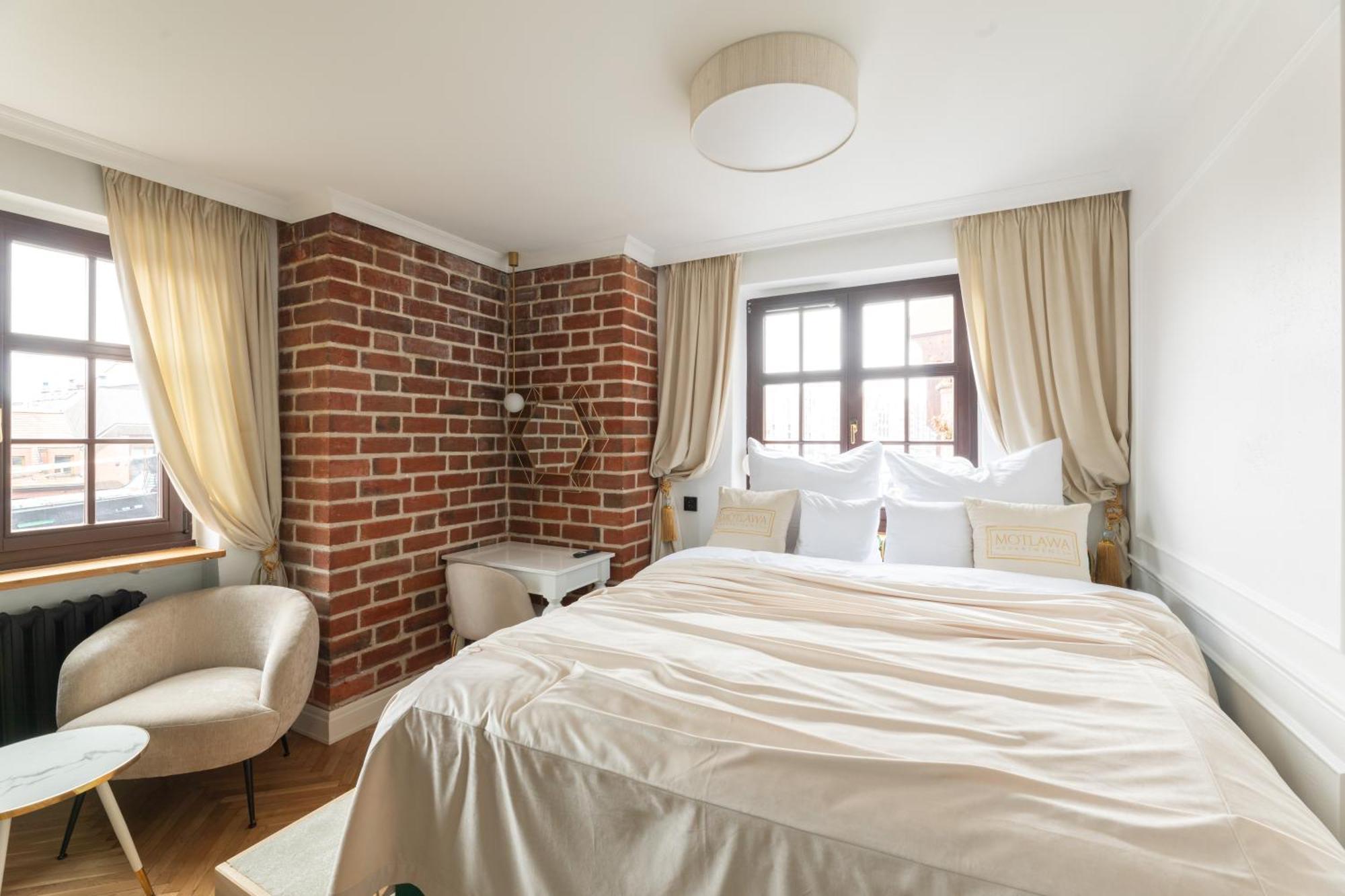 Motlawa Apartments - Old Town & River Viev, Fast Wifi Gdańsk Kültér fotó