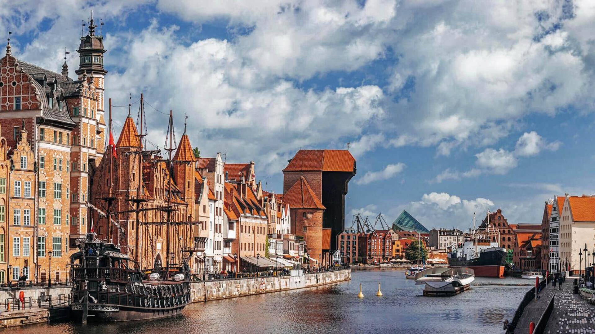 Motlawa Apartments - Old Town & River Viev, Fast Wifi Gdańsk Kültér fotó