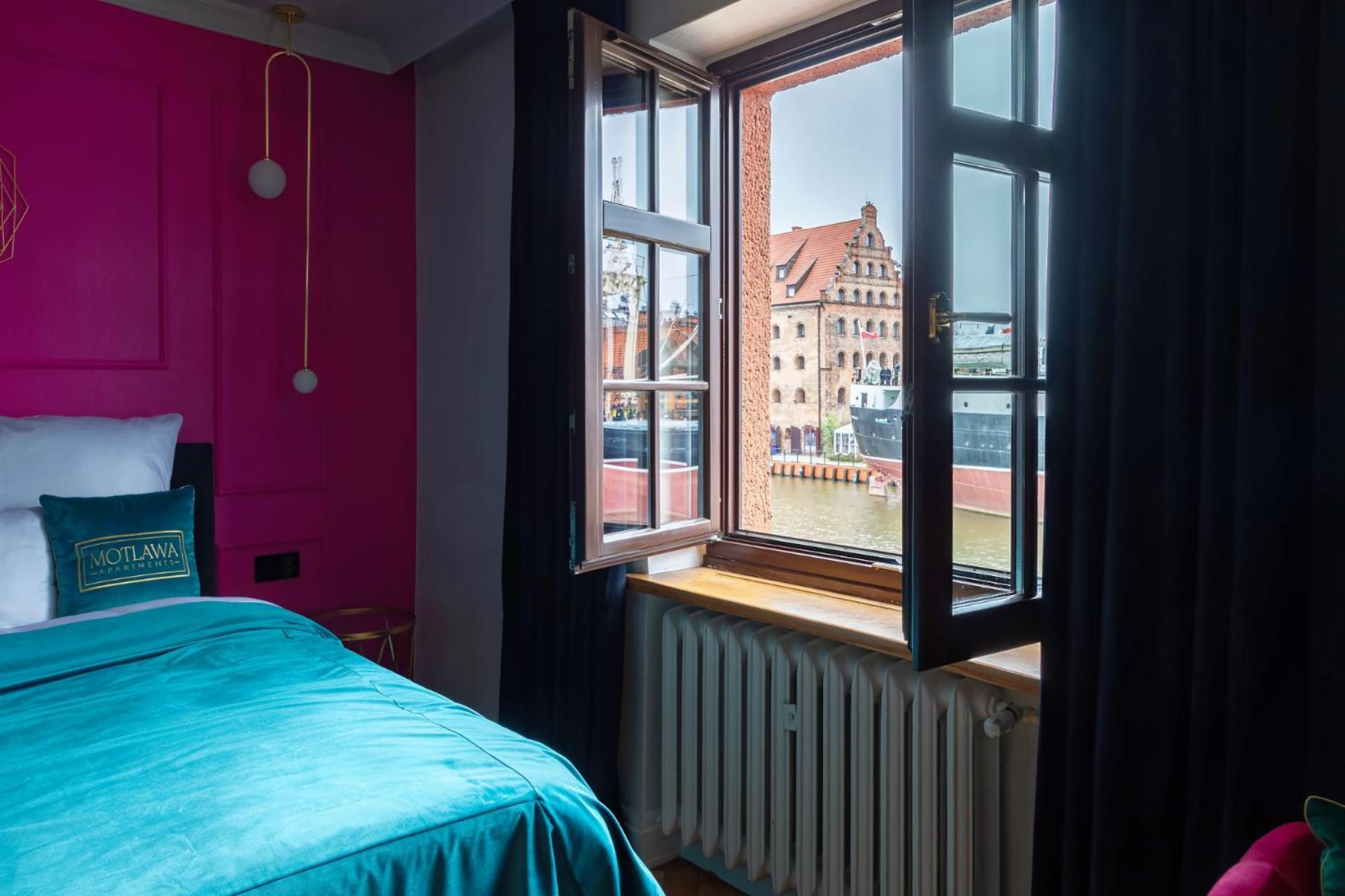Motlawa Apartments - Old Town & River Viev, Fast Wifi Gdańsk Kültér fotó