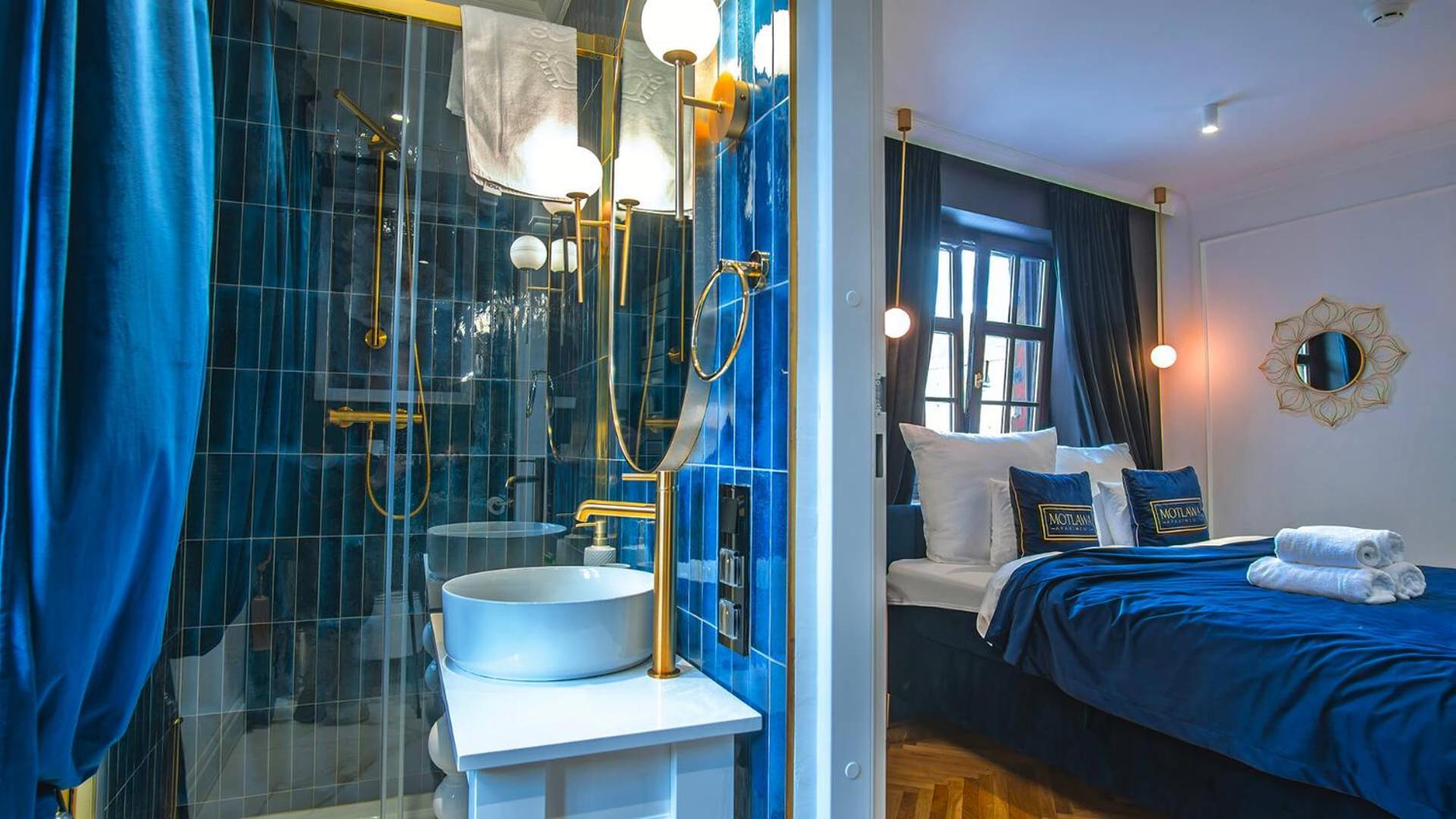 Motlawa Apartments - Old Town & River Viev, Fast Wifi Gdańsk Szoba fotó
