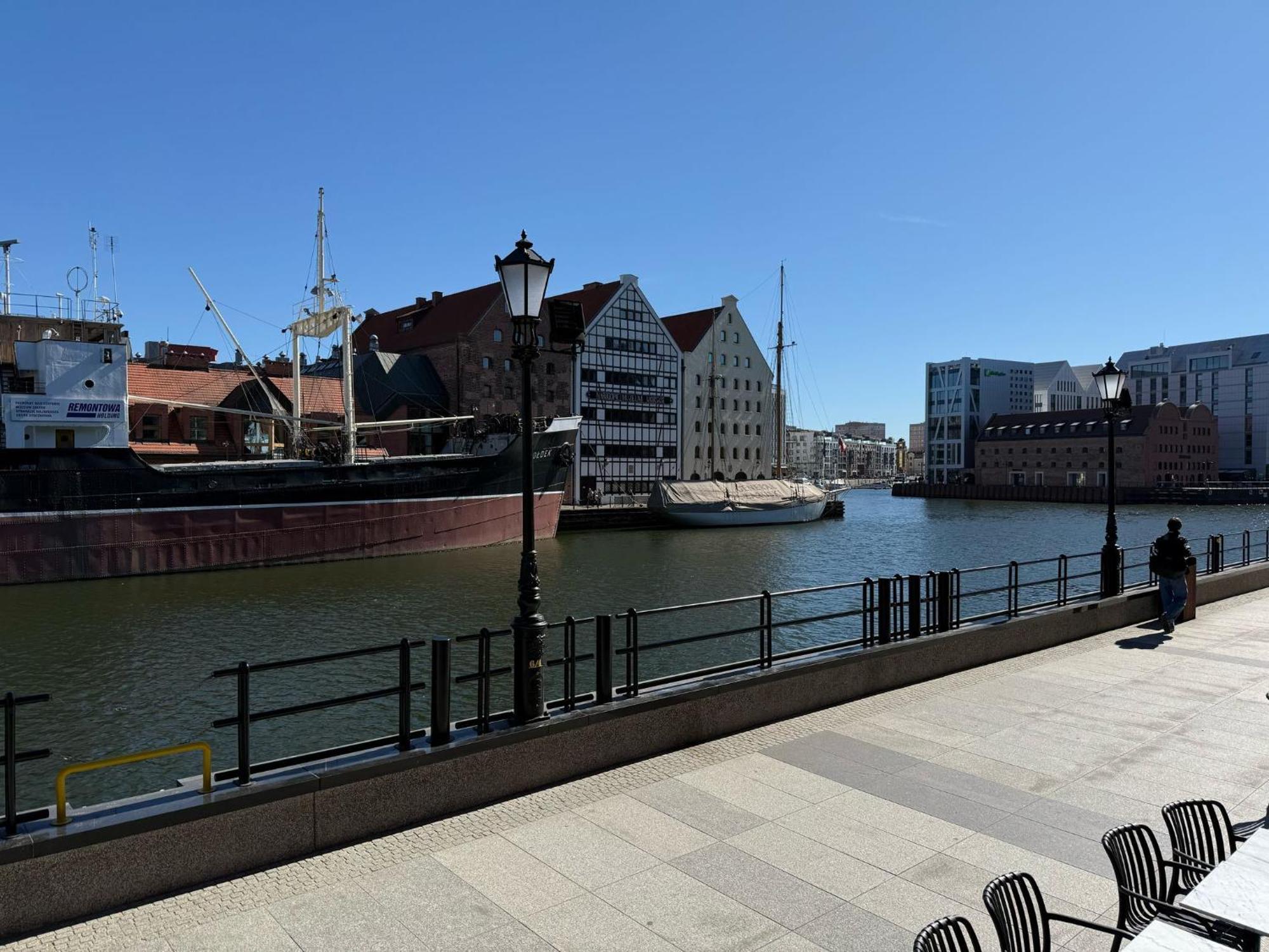 Motlawa Apartments - Old Town & River Viev, Fast Wifi Gdańsk Kültér fotó
