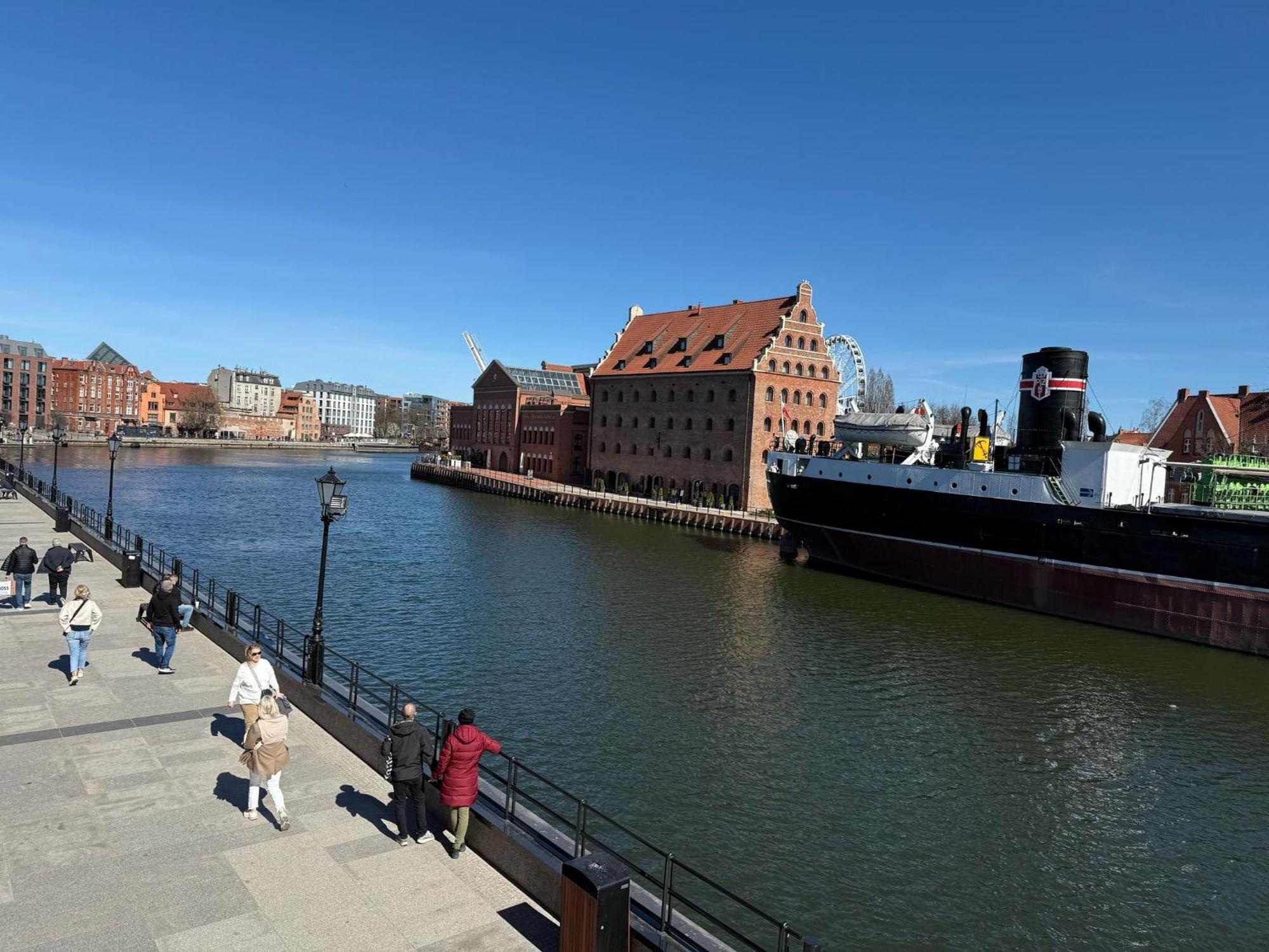 Motlawa Apartments - Old Town & River Viev, Fast Wifi Gdańsk Kültér fotó